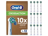 Oral-B Crossaction , 12 Styck, Vit, 3 Månad (Er), Oral-B, Låda