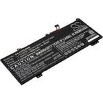 Kompatibelt med Lenovo Yoga 530-14IKB-81H9001M, 7,68V, 5800mAh