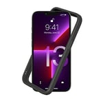 RHINOSHIELD Bumper Case compatible with [iPhone 13/13 Pro] | CrashGuard NX - Shock Absorbent Slim Design Protective Cover 3.5M / 11ft Drop Protection - Graphite