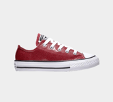 Converse Kid's Chuck Taylor All Star Ox 661866C Trainers Pink Glitter UK 10-5