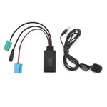 6Pin Cable Car Stereo AUXIN Adapter With Microphone Fit For Clio/Espace/Megane