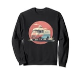 Funny jingles Truck with Ice Cream for Summer Fun Sweatshirt