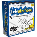 Telestrations Original Drawing Party Game 4-8 Players Sketch Pass Guess Ages 12+