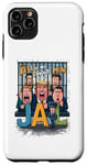 iPhone 11 Pro Max All Of My Favorite Men Go To Jail Funny cartoon Case