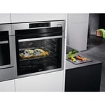 AEG BSE577221M  Built-In Electric Single Oven - Stainless Steel New Sealed