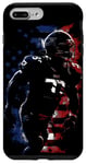 iPhone 7 Plus/8 Plus Sports Football Player Silhouette Case