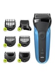 Braun S3 Shave &Amp; Style 310Bt Electric Shaver, Wet &Amp; Dry Razor For Men