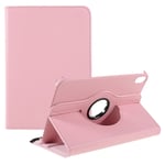 iPad Mini 6 2021 / Mini A17 Pro 2024 Fodral med roterbart stativ - Rosa
