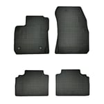 Gummimattor lampliga for Ford Tourneo Courier Kombi 5personer 2014 4delat monteringssystem