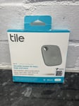 Tile Mate (2022) Bluetooth Item Finder, 1 Pack, 60m finding 1-Pack, Grey 