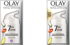 Olay Total Effects 7 in 1 anti Ageing Night Firming Moisturiser, 50 Ml (Pack of 