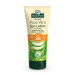 Aloe Pura Organic Aloe Vera Sun Lotion SPF25 Sun Protection Lotion - 200ml