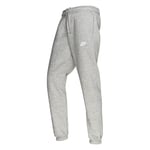 Nike Sweatpants NSW Club - Grå/Matte Silver/Vit, storlek 3XL