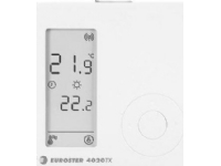 Euroster E4020TXRX trådlös temperaturregulator vit