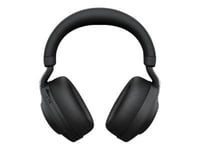 Jabra Evolve2 85, UC Stereo Headset Kabel & Trådlös Huvudband Kontor/callcenter USB Type-A Bluetooth Svart