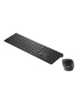 HP Pavilion 800 - Tastatur & Mus set - Svenska - Svart