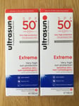 Ultrasun Extreme SPF 50 Sensitive Skin Very High Sun Protection 2 x 100ml