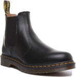 Dr Martens 2976 Ys Womens Classic Chelsea Leather Boots In Black Size UK 3 - 8