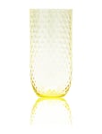 Harlequin Long Drink Home Tableware Glass Cocktail Glass Yellow Anna Von Lipa