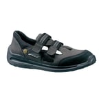 Sandale de sécurité Dragster-1240 taille 45 marron/noir cuir nubuck S1 EN 20345