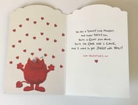 One I Love Valentin Love Monster Poem New Valentine's Day Greeting Card