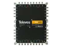 Televes 714603, 9 Ingångar, 25 Utgångar, 950 - 2400 Mhz, 88 - 862 Mhz, 10 Db, 4 Db