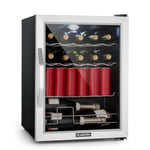 Beersafe XL Mix It Edition Réfrigérateur 60 litres 4 clayettes Porte en verre panoramique