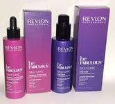 Revlon Professional Be Fabulous Volume Texture 150ml & Normal Anti Age Serum 80m