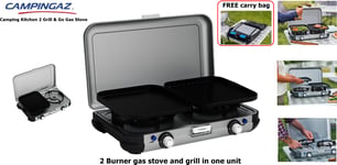 Campingaz® Camping Kitchen™ 2 Grill & GO - Double Burner Portable Stove
