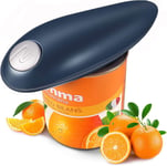 Best Electric Can Opener, Tin Opener with One Touch Switch, Hand Free Can Opener-Powerful, Safe & Easy（Blue）