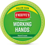Hot SALE! New O'Keeffe's Working Hands Value Size Jar 96 Gram