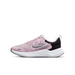 NIKE Downshifter 12 Sneaker, Pink Foam/Flat Pewter-Black, 3.5 UK