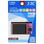 JJC LCP-ZR1200 LCD Camera Screen Display Protector for CASIO EXILIM EX-ZR1200