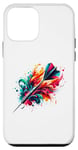 Coque pour iPhone 12 mini Colorful Dart Player Throwing Darts