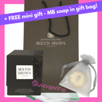 MOLTON BROWN Vintage Elderflower Single Wick Candle Gift Bag Tissue + FREE Soap