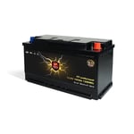 Lithium Batteri: LiFePo4 12V 100Ah, Perfektium BT Bobilbatteri