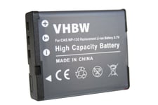 vhbw batterie Li-Ion 1100mAh (3.6V) adaptée pour appareil photo Casio Exilim EX-ZR800 comme NP-130.