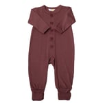 Joha Ull Jumpsuit W/2In1 Foot Single Wool Bordeaux