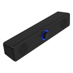 USB Powered Soundbar 4D Surround Stereo Sound Bar for Laptop PC Home1718