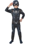 Rubie's-déguisement officiel - Marvel- Costume Captain America Winter Soldier - Taille L 7-8 ans- CS887752/L