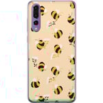 Huawei P20 Pro Transparent Mobilskal Humlor
