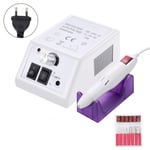 Elektrisk nagelfil, nagelborrmaskin, nagelfil borr set kit
