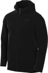NIKE DX0822-010 M NK TECH FZ LGHTWHT Sweatshirt Men's BLACK/BLACK Size XS