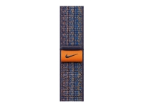 Apple Nike - Slinga för smart klocka - 41 mm - 130 - 190 mm - game royal/orange
