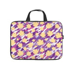 Diving fabric,Neoprene,Sleeve Laptop Handle Bag Handbag Notebook Case Cover Rainbow Maple Leaves,Classic Portable MacBook Laptop/Ultrabooks Case Bag Cover 12 inches