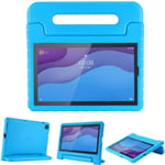 ProCase Kids Case for Lenovo Tab M10 HD 2nd Gen (TB-X306X) / Smart Tab M10 HD 2nd Gen (TB-X306F) 10.1" Tablet 2020 Released, Shock Proof Kids Friendly Convertible Handle Stand Case –Blue