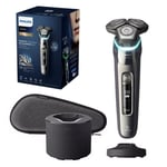 Philips 9000 Series Shaver With SkinIQ Technology, Quick Clean Pod & Travel Case