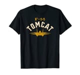 F-14 Tomcat Naval Fighter Jet Aircraft Distressed Design T-Shirt