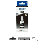 Original Epson 664 Black Ink Bottle For ET-2500 ET-2550 ET-2600