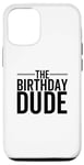 Coque pour iPhone 14 The Birthday Dude Happy Anniversary Party pour garçon